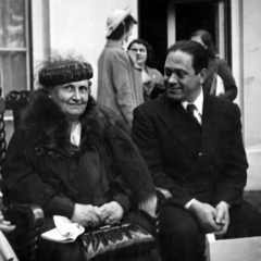 1930s Maria and Mario Montessori Laren