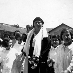 Maria Montessori with Children 12