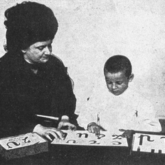 Maria Montessori with Children 14