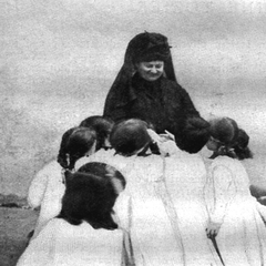 Maria Montessori with Children 15