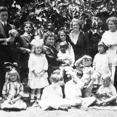 Maria Montessori with Children 16