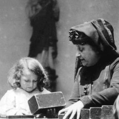 Maria Montessori with Children 19