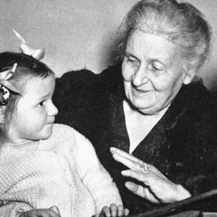 Maria Montessori with Children 24
